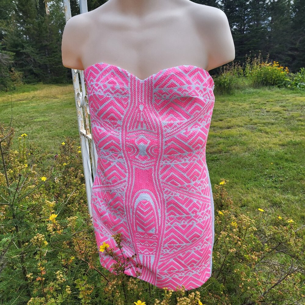"Barbie Approved Sequins" 2B Mini Dress